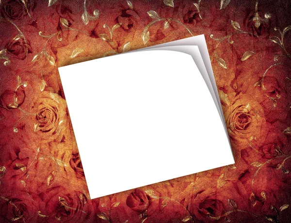 Grunge Rosen Hintergrund — Stockfoto