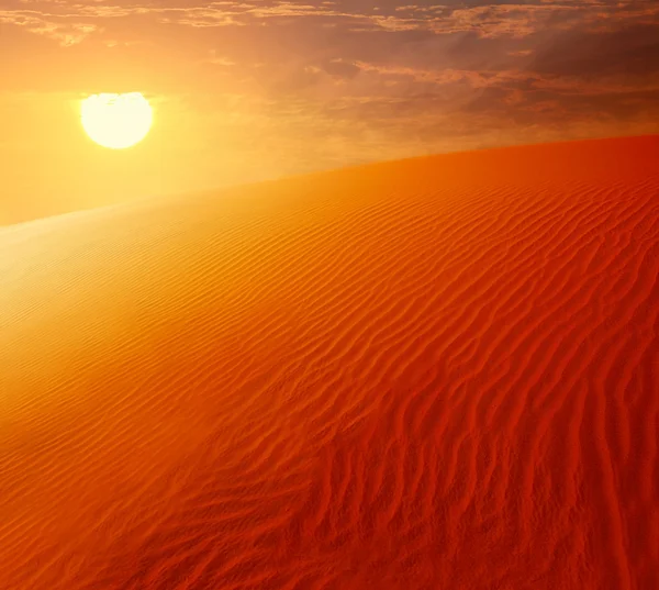 Terra desertica estrema — Foto Stock