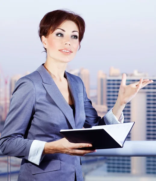 Erfolgreiche Geschäftsfrau — Stockfoto