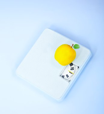Scales and apple clipart
