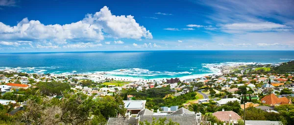 Cape town şehrin panoramik görüntü — Stok fotoğraf