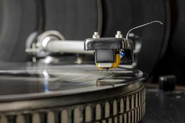 Vinyl platenspeler — Stockfoto