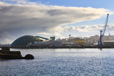 Port la coruna, İspanya