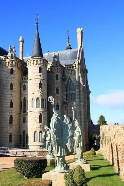 Gaudi palast (astorga, spanien) — Stockfoto