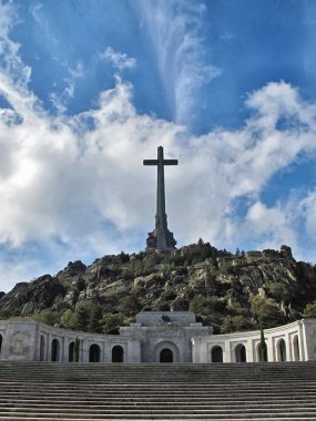 Valley of the Fallen (Valle de los Caidos) Madrid, spain clipart