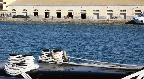 Подробности о старой подводной лодке S61 — стоковое фото