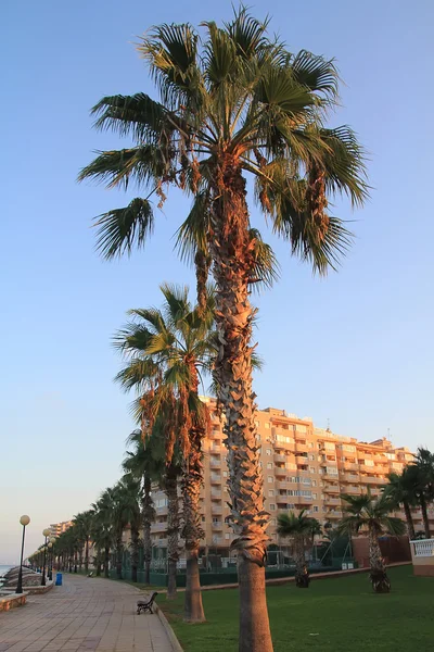 Paseo marítimo en La Manga España — Foto de Stock