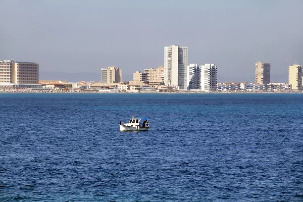Costa mediterrânica de Cartagena, Espanha — Fotografia de Stock