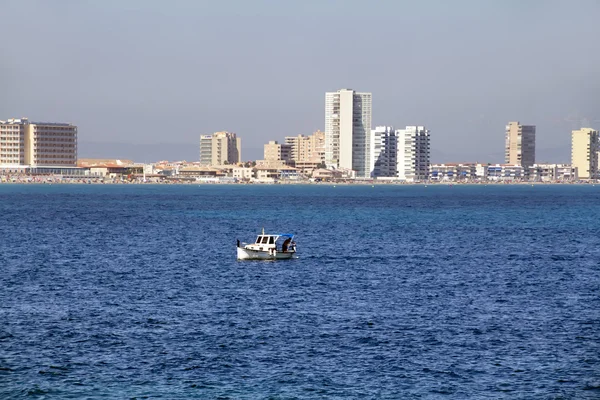 Wybrzeże Morza Śródziemnego cartagena, Hiszpania — Zdjęcie stockowe