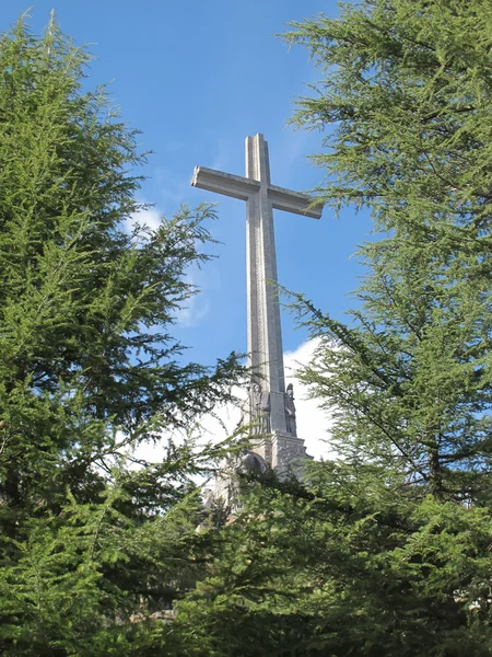 Grande vale de cruz dos caídos (Valle de los Caidos ) — Fotografia de Stock