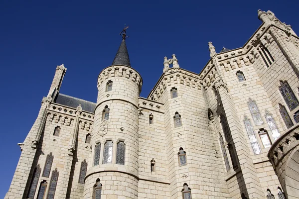 Palácio Gaudi (Astorga, Espanha) ) — Fotografia de Stock