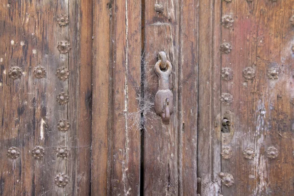 Porta de madeira velha — Fotografia de Stock