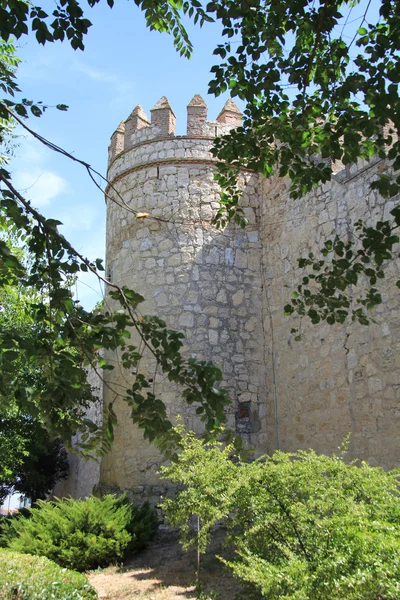Castle bell Brihuega guadalajara, Espanha — Fotografia de Stock