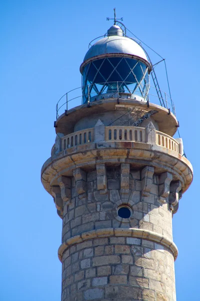 Leuchtturm in (cabo de palos spanien) — Stockfoto