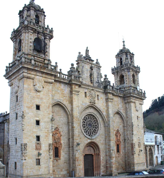 Famous Church in (Mondoñedo, Spain) — 图库照片
