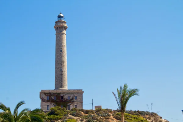 Lighthouse in (Cabo de Palos spain) — Stock Photo, Image