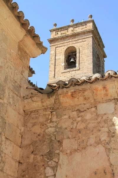 Campana della chiesa Brihuega guadalajara, Spagna — Foto Stock