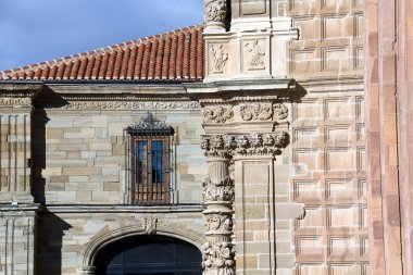 astorga, İspanya ünlü Katolik Katedrali ayrıntılarını