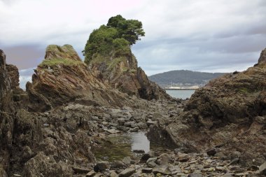 plajlar ve kıyıları, galicia, İspanya