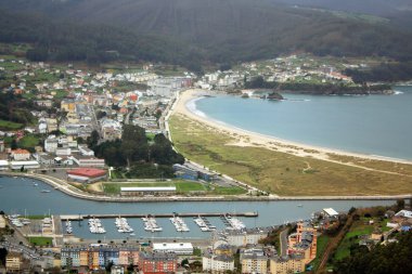 akşam üzeri (viveiro, İspanya balıkçı köyü)