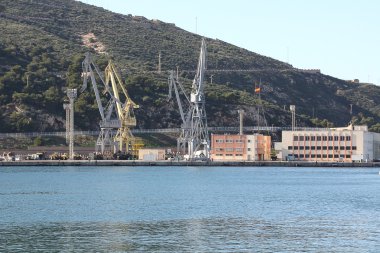 Seaport cartagena, İspanya