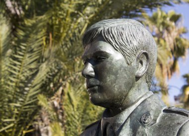 ön plan müzisyen anıt heykel