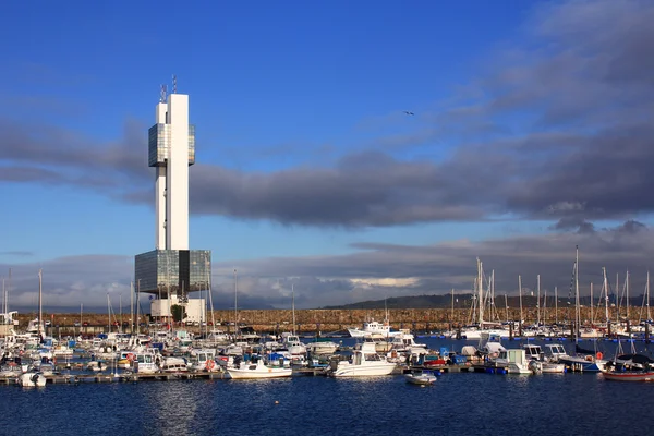 Hafen von la coruna, Spanien — Stockfoto