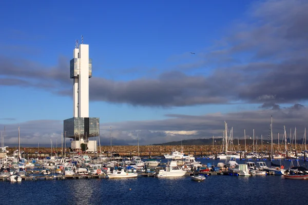 Přístav la coruna, Španělsko — Stock fotografie