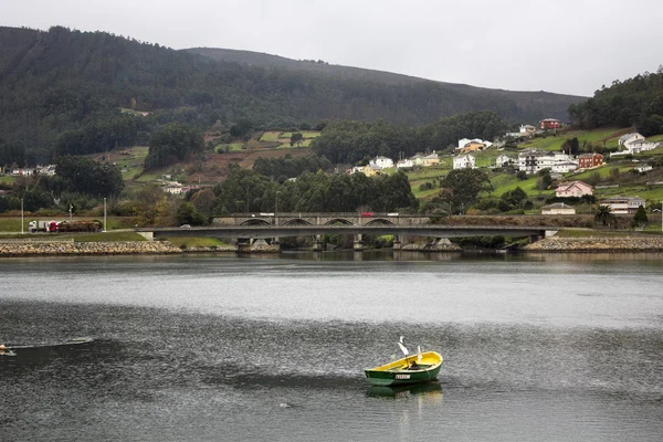 Strandok és partja Galicia, Spanyolország — Stock Fotó