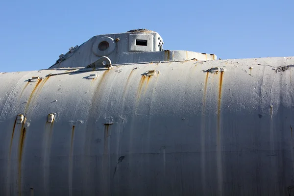 Peral İshak tarafından 1888 yılında inşa edilmiş tarihi denizaltısı — Stok fotoğraf