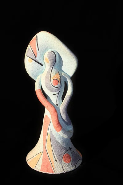 Figura de arcilla con forma de mujer — Foto de Stock