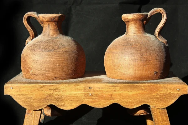 Vasetti di argilla per ceramica — Foto Stock