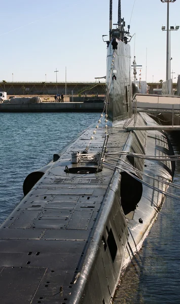Detalles del antiguo submarino de guerra S61 — Foto de Stock
