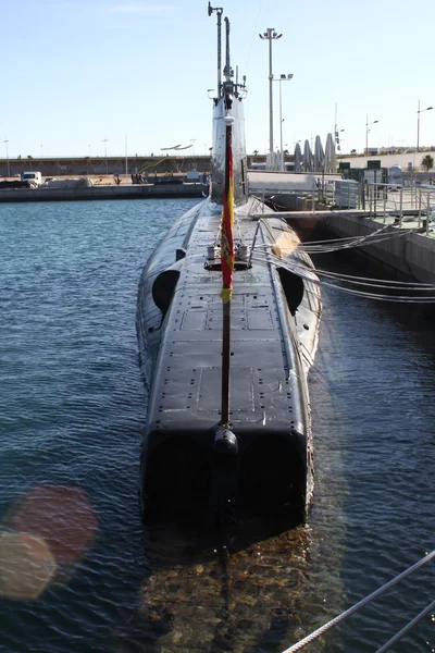 Detalhes do antigo submarino de guerra S61 — Fotografia de Stock