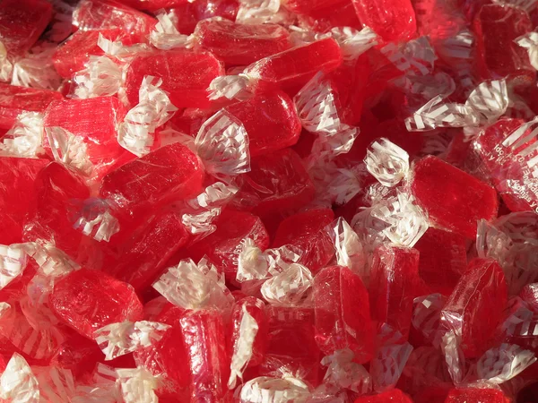 Bright colorful candy red — Stock Photo, Image