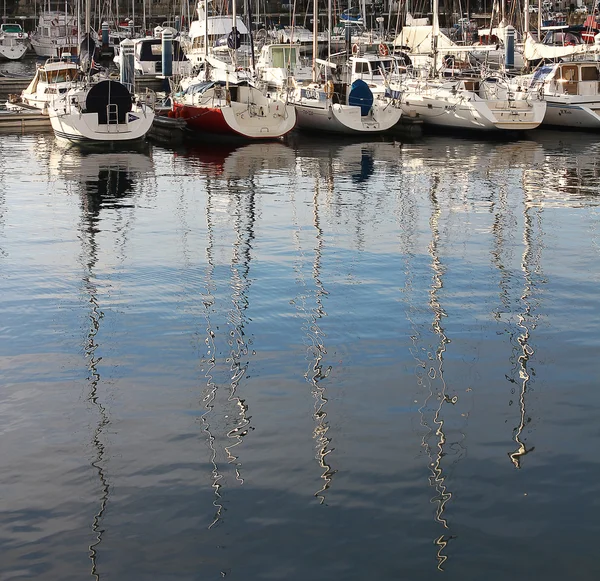 Puerto de La Coruña, España — Foto de Stock