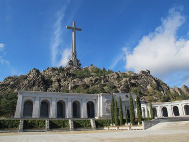 Valley of the Fallen (Valle de los Caidos) Madrid, spain clipart