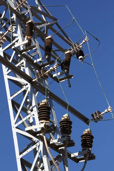 Turnuri de linie electrică — Fotografie, imagine de stoc