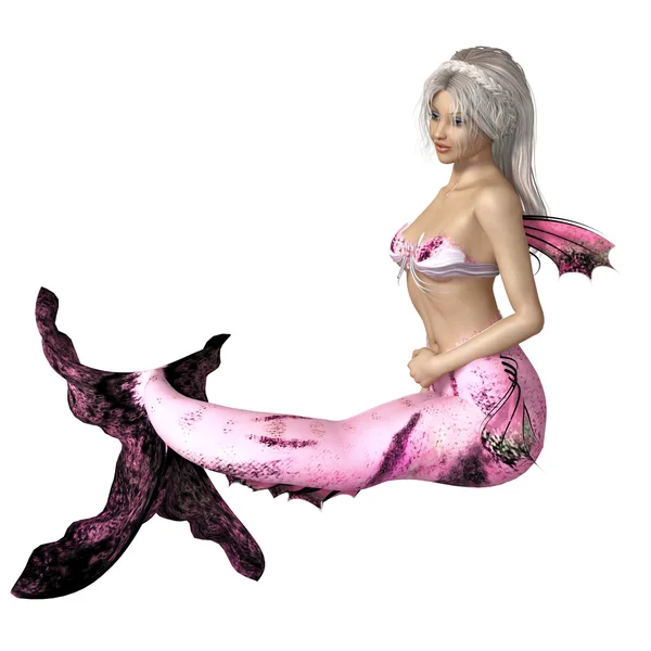 Pink Mermaid — Stock Photo, Image