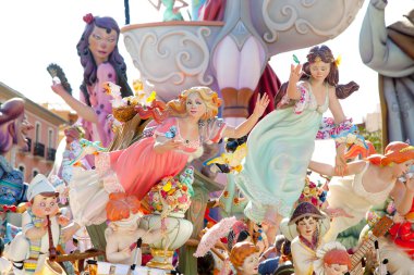 valencia eyaletinin Fallas fest rakamlar