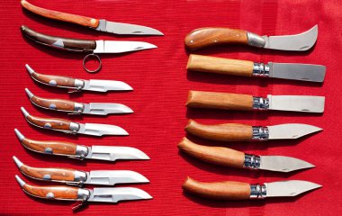 jacknife koleksiyonu İspanya tarzı ahşap sapı