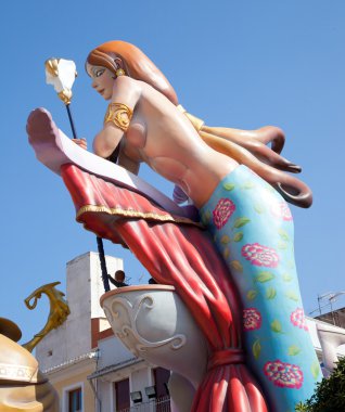 valencia eyaletinin Fallas fest rakamlar