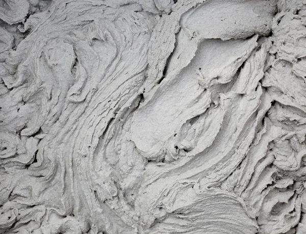 Textura de primer plano de montar de cemento blanco fresco — Foto de Stock