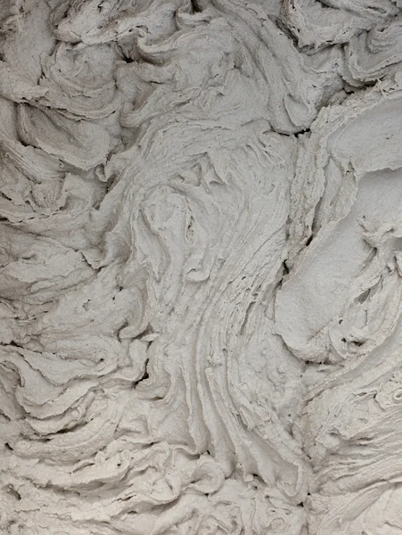 Fresh white cement montar closeup texture — Stock Photo, Image