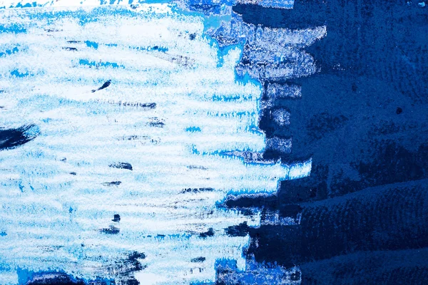 Grunge verf muur texturen in blauwe kleur — Stockfoto