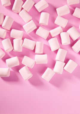 pembe şeker marshmallow tatlı doku desen