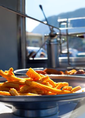 İspanyol dognuts Churros kızarmış un börek