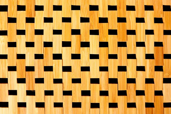 Bambu kamışı ahşap doku arka plan — Stok fotoğraf