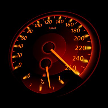 Speedometer clipart