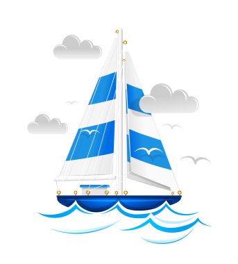 Sailing ship clipart